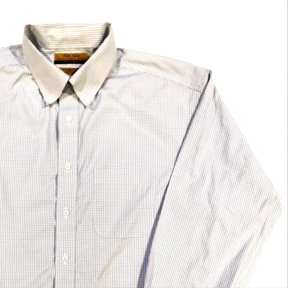 3/$20 Roundtree & Yorke Plaid Button-Up Shirt
